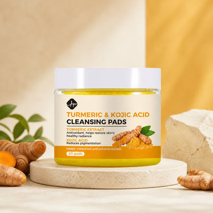 Turmeric & Kojic Acid Cleansing Pads — 60 Pads