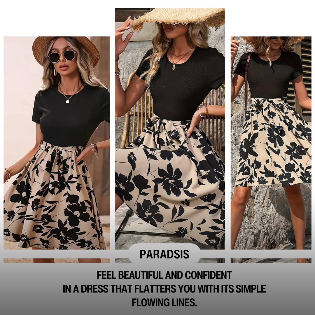 PARADSIS™Floral Dress - Perfect for Spring and Summer Events