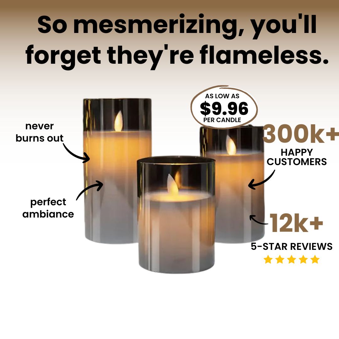 PARADSIS™ Flameless Candles – Where Enchantment Meets Elegance in Every Flicker.