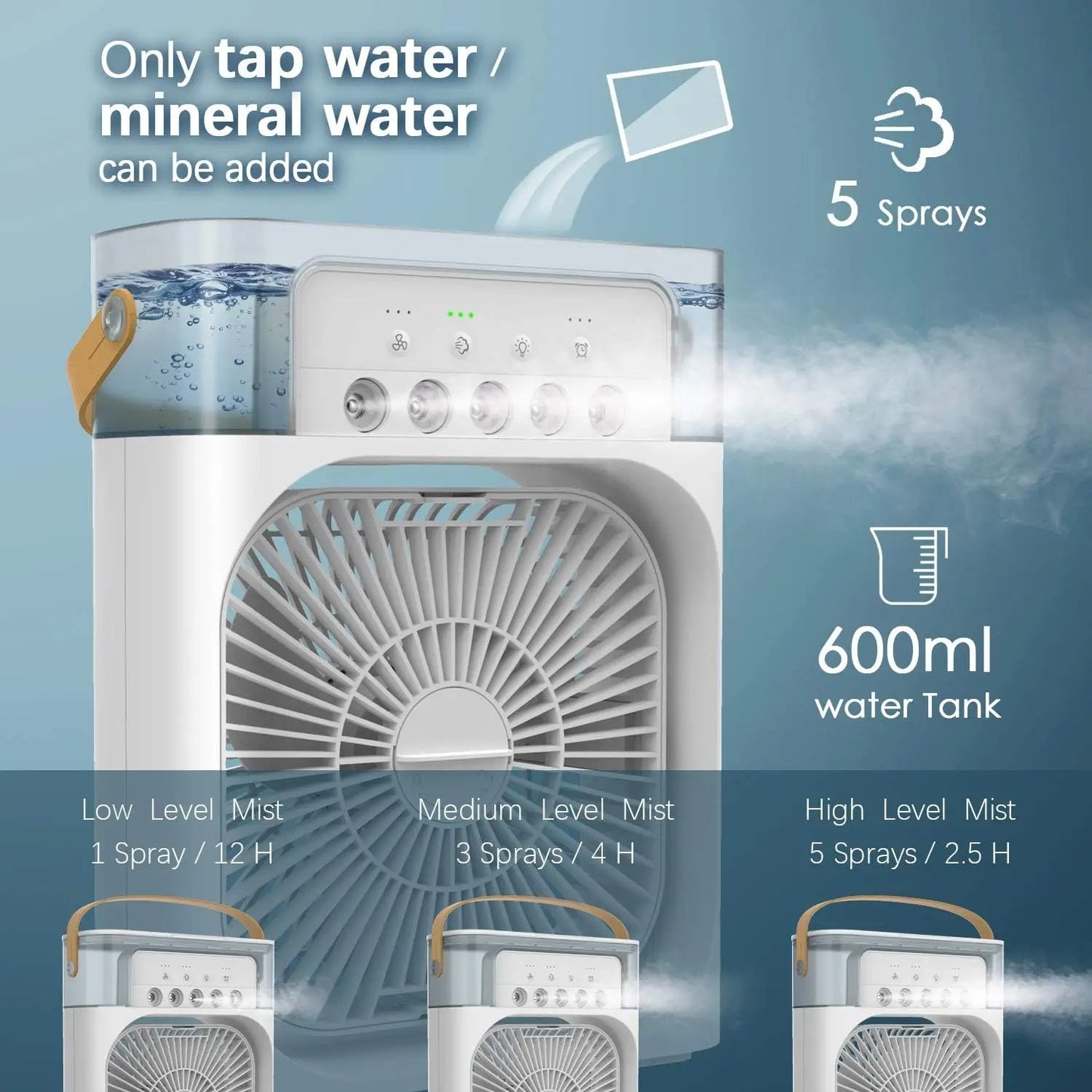 PARADSIS™ Aqua Breeze - Transform your personal space into an oasis of cool, purified air.