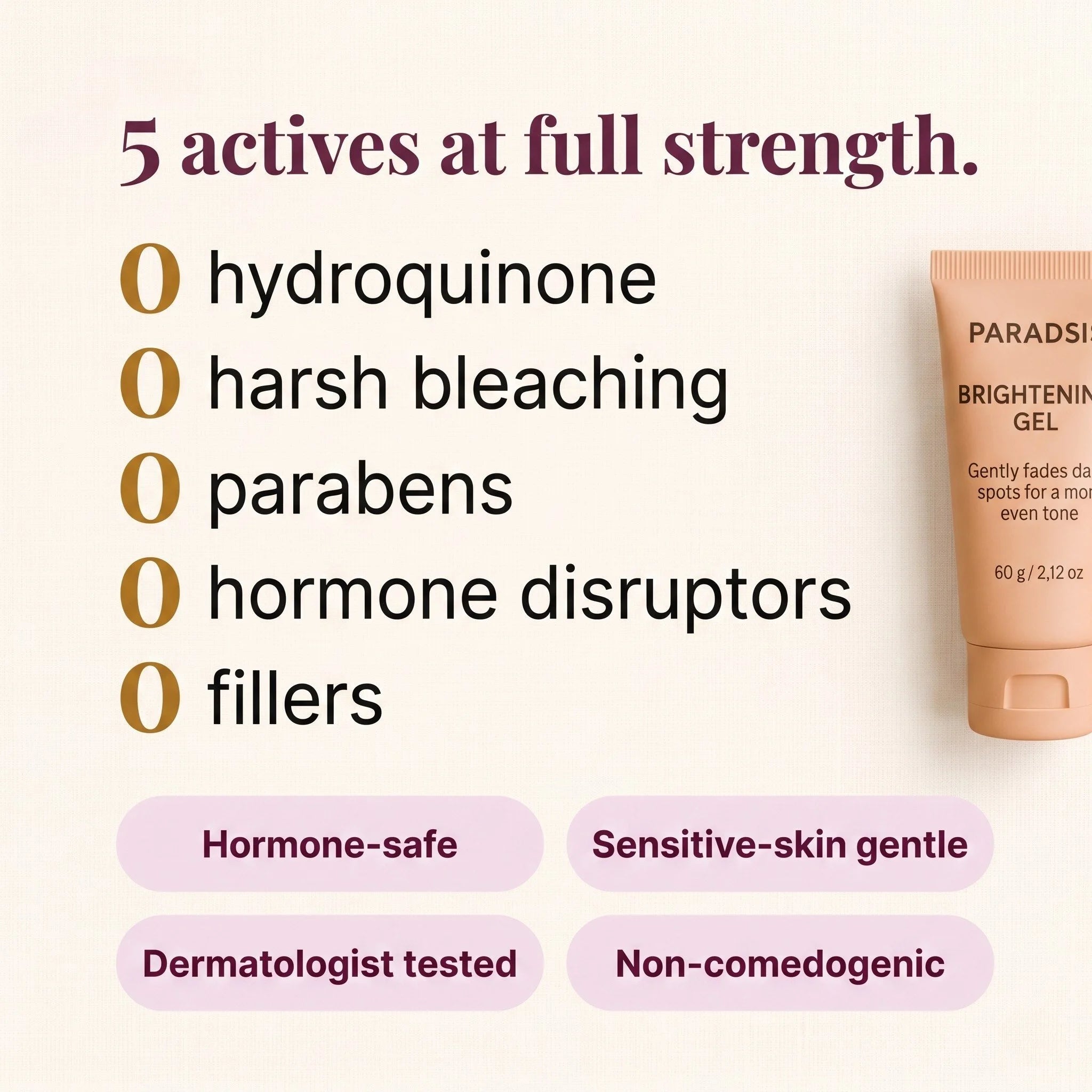 PARADSIS™ Brightening Gel By HormoneCareLab